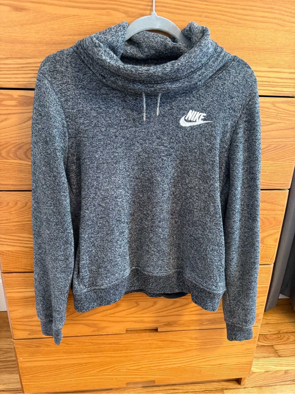 Nike Women’s Charcoal Heather Cowl Neck Pullover